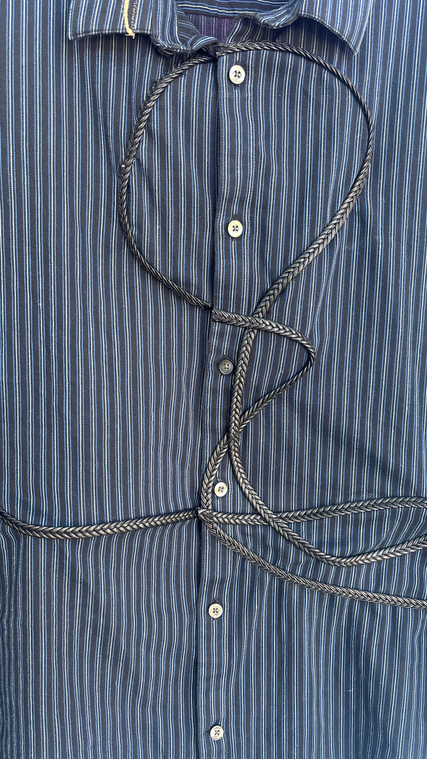 Lux1 Malibu gamblers luck🍀 striped shirt