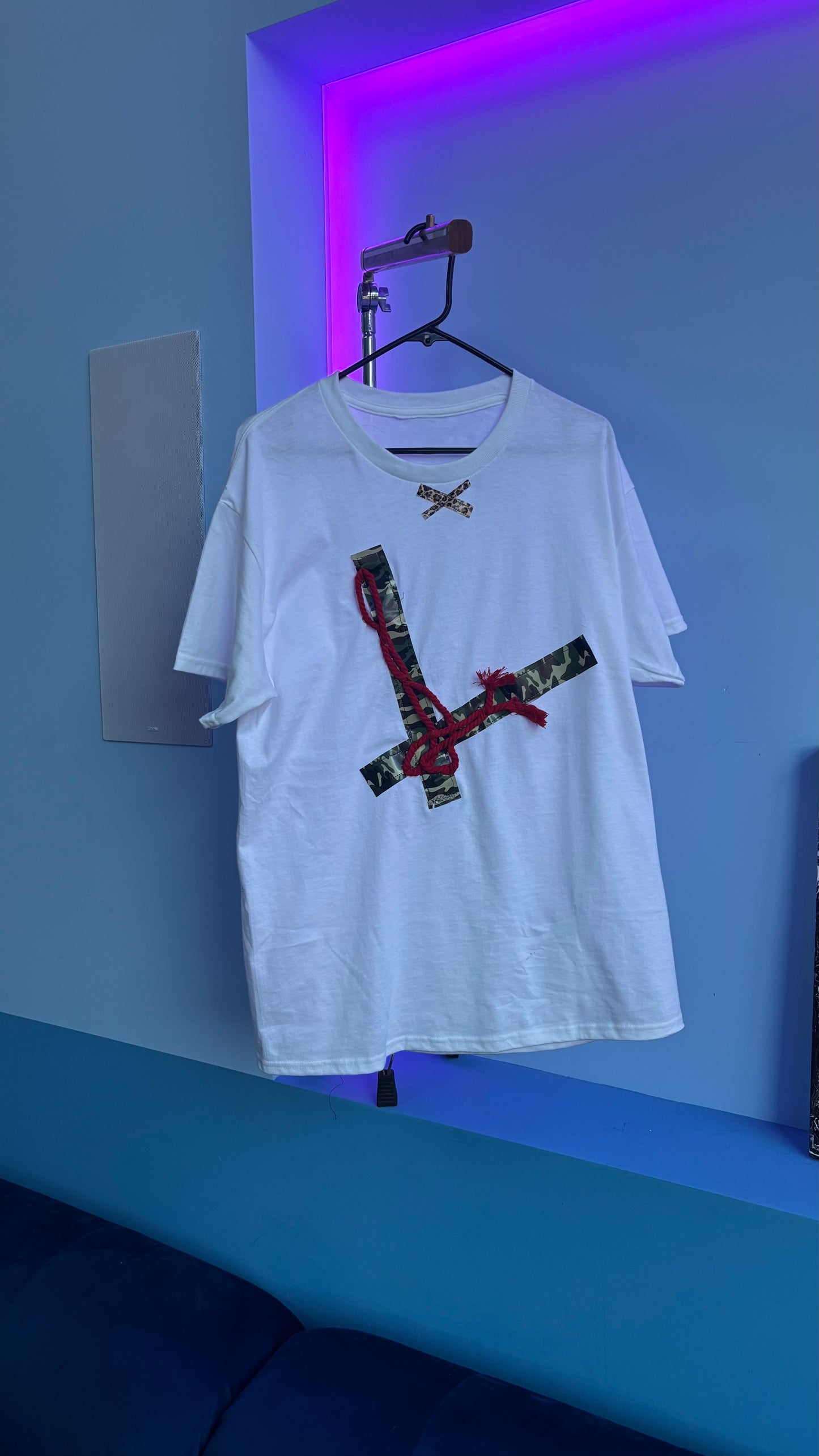 Lux1 malibu UP t shirt (white)