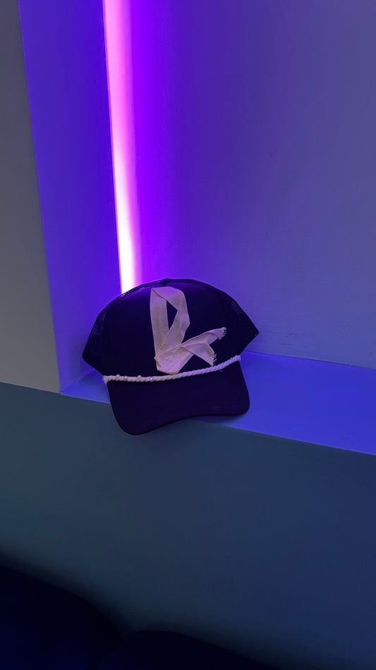 Lux1 malibu Trap hat (black