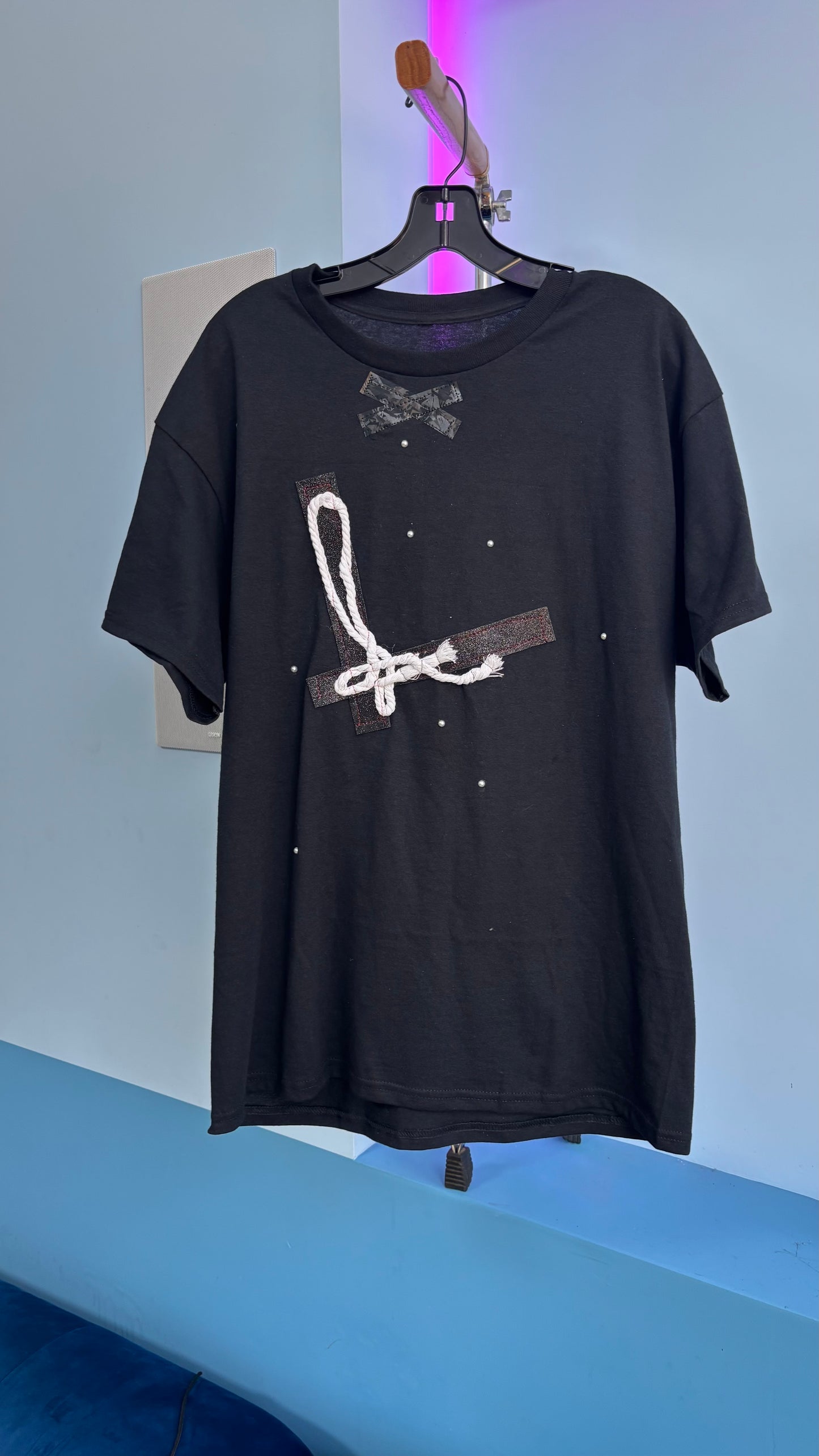 Lux1 malibu tux hollywood t shirt (Black)