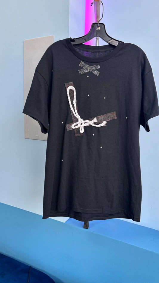 Lux1 malibu tux hollywood t shirt (Black)