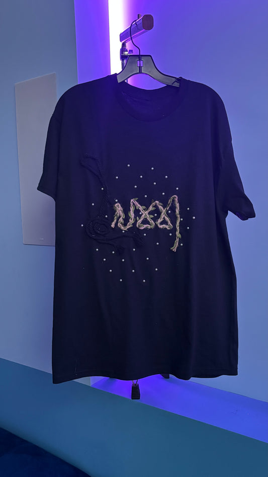 Lux1 malibu Earth shirt (Black)