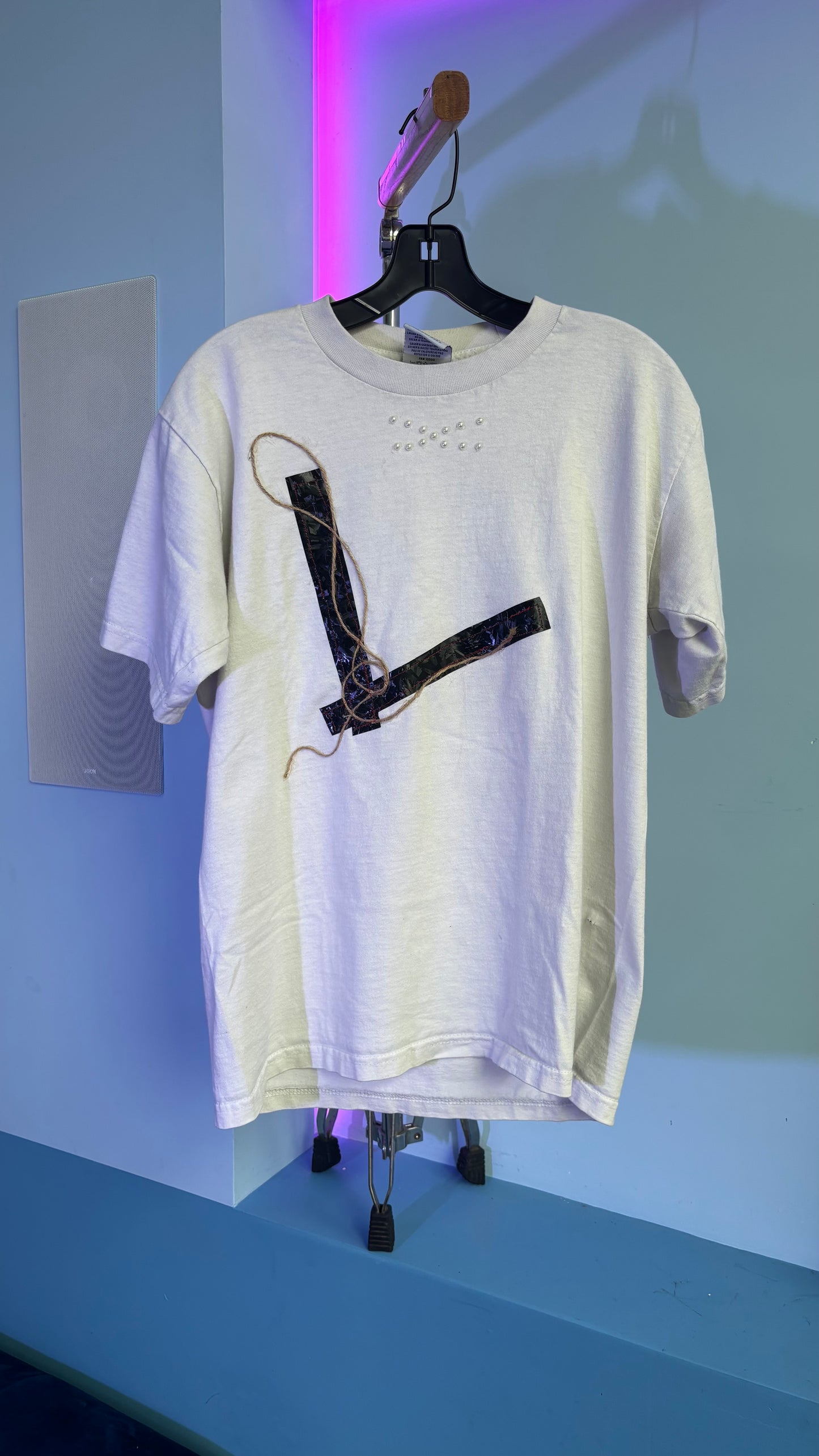 Lux1 malibu freeway racer (white) t shirt