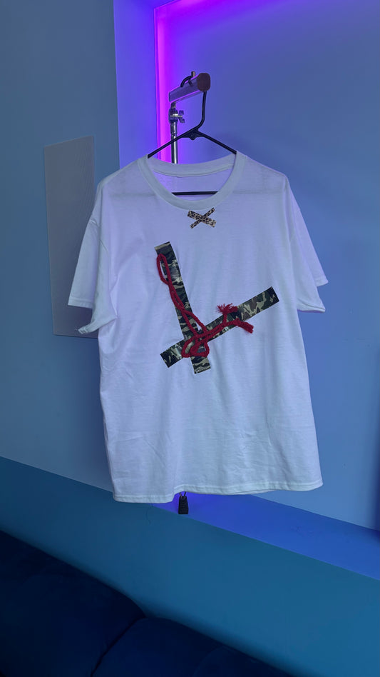 Lux1 malibu UP t shirt (white)